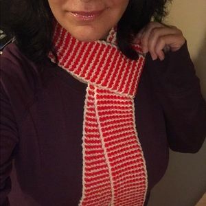Candy Cane - Multi-colored Striped Scarf